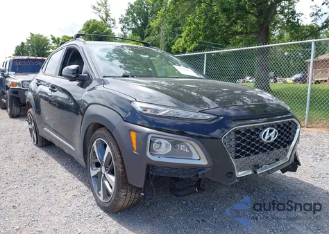 2020 Hyundai Kona Limited z USA, uszkodzony, nr VIN KM8K33A52LU591422